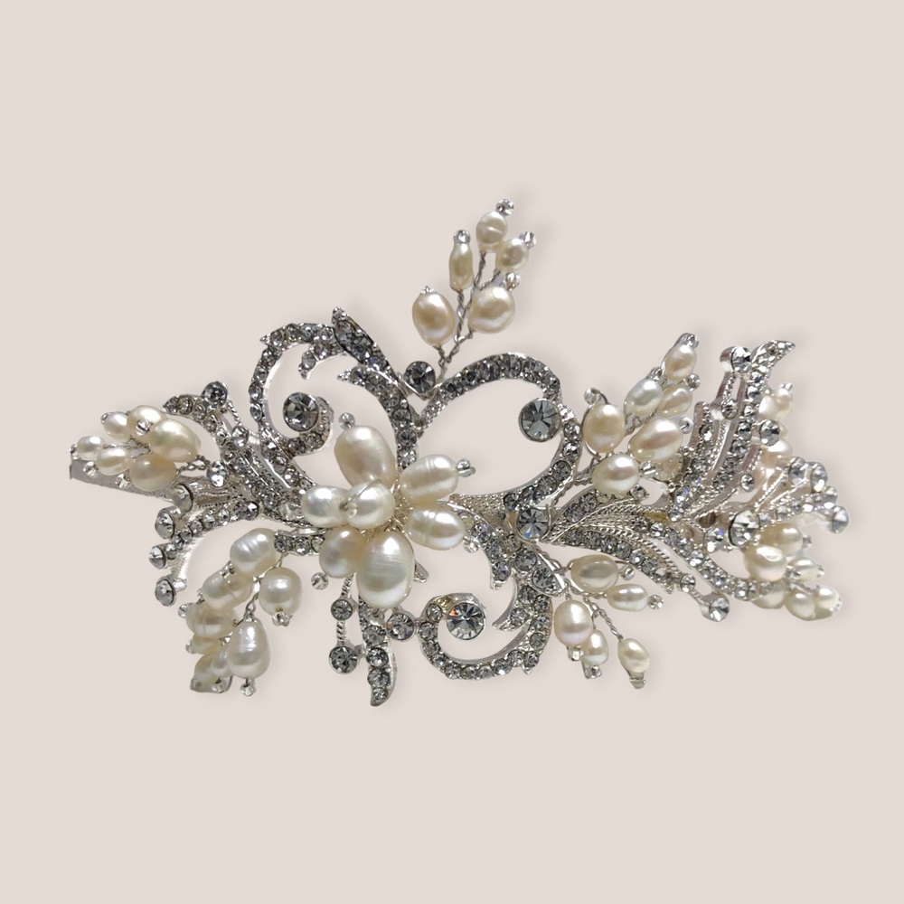 Fresh Water Pearl Bridal Headband